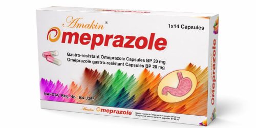 Amakin Omeprazole Capsule 1x14